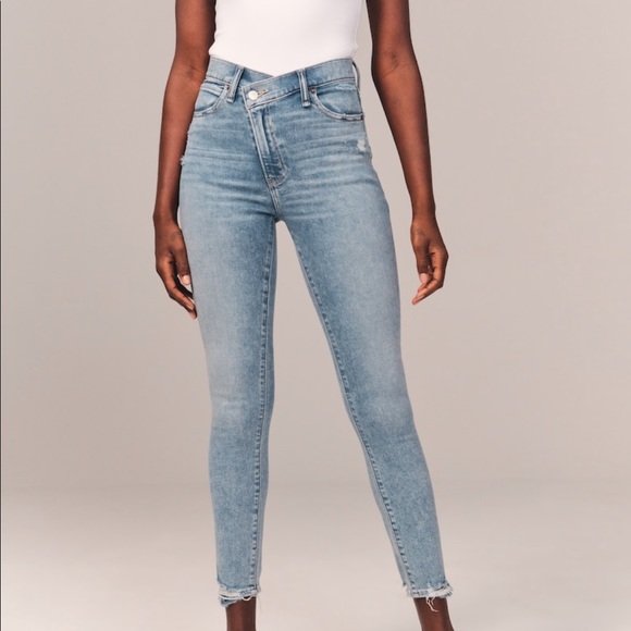Abercrombie High Rise Super Skinny Jeans - Picture 1 of 16